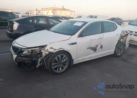 2015 Kia Optima Sx Turbo z USA, uszkodzony, nr VIN 5XXGR4A65FG376392